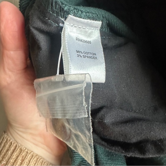 Pendleton Dark Forest Green Corduroy Pants Goblincore Dark Academia Classic Sz 6 - Picture 9 of 10